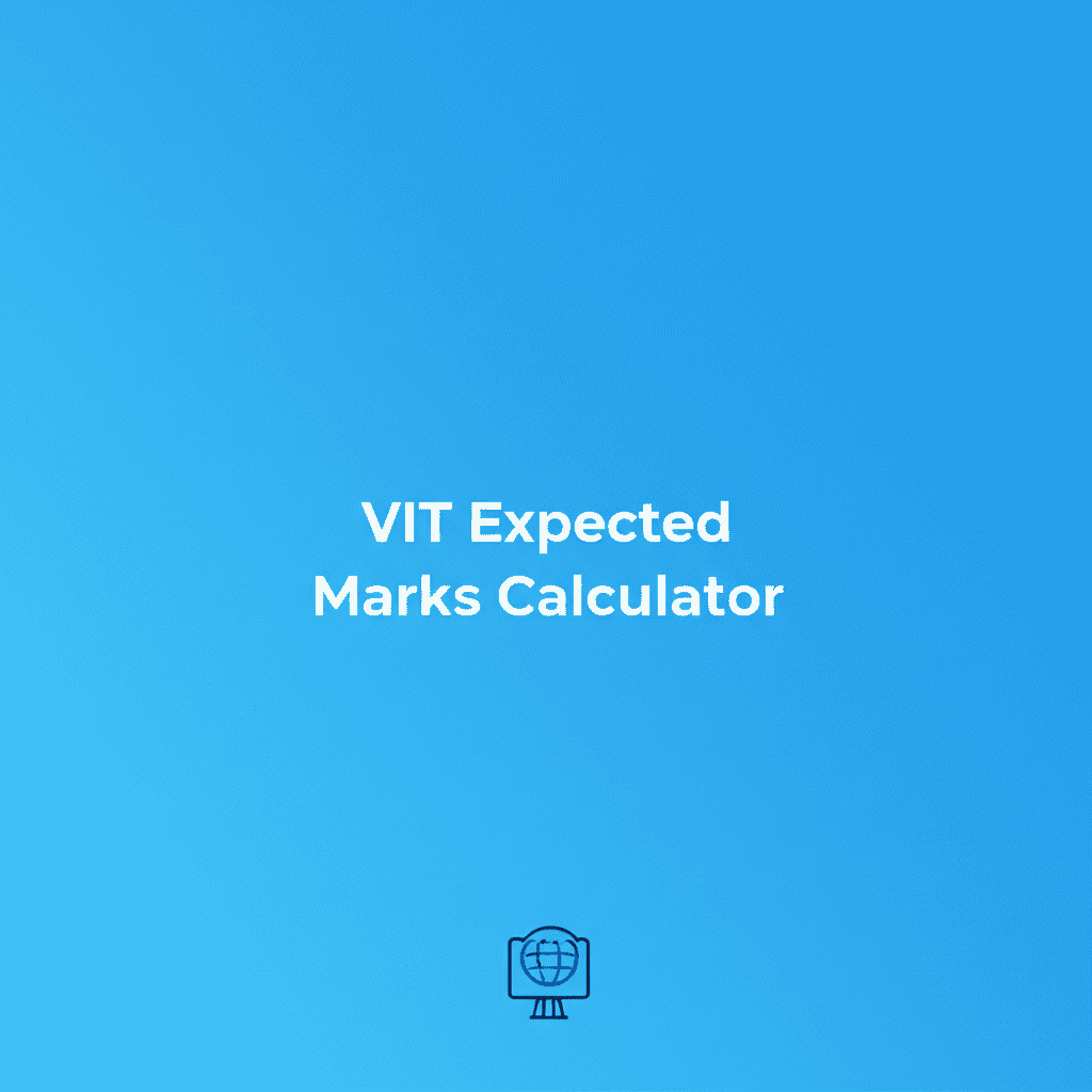 VIT Expected Marks Calculator